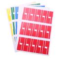 750pcs Cable Label Sticker Waterproof Electrical Cord Marker Print