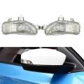 Car Left Right Rearview Side Mirror Turn Signal Indicator Light Shell