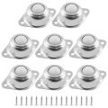 8 Pcs 5/8 Inch Roller Ball Transfer Bearings for Furniture Wheelchair