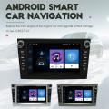 7 Inch for Android 10.1 Navigator Gps 4+64g Reversing Player, Silver