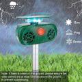 Solar Ultrasonic Animal Repellent, with Motion Sensor Waterproof