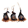 Halloween Supplies Witch Broom Pendant String Lights Ornaments