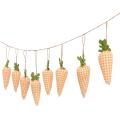 8pcs Easter Carrots Ornaments for Easter Home Decor Diy Crafts Gifts