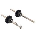 Metal Front and Rear Axle Shaft Gear Set for Hb Toys Zp1001 Zp1002