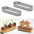 French Perforated Tart Ring Heat-resistant Mousse Cake Moulds Circle