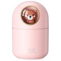 New Cartoon Humidifier Usb Mute Cute Pet Aroma Diffuser, Pink