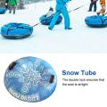Snow Tube Inflatable Heavy Duty Thickness Snow Sled for Kids