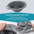 Silicone Cake Pan Cake Baking Pan Non-stick Pan Grooved Cake Pan-a