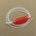 2 Meter Red Syphon Tube Hand Fuel Pump Gasoline Siphon Hose Gas Oil
