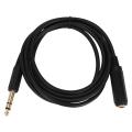 Xlr Female Socket to Dual Mono 6.35mm 1/4 Inch Audio Cable(5ft)