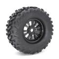 For 2pcs 1/8 Rc Dirt Bike Scale Truck Off-road Tires Wilderness Tires