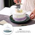 Cake Stand Cake Plate Server with Dome Dessert Cake Cover Butter