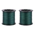 Frwanf 2x 100m Pe Braided Fishing Line 4 Strand for Carp Fishing