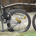 Folding Bike Chain Derailleur Chains Adjuster for Brompton Silver