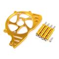 Moto Front Sprocket Left Side Chain Guard Cover Protection Gold
