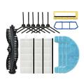 15pcs for Ilife A4 A4s Replacement Parts Kit Robotic Main Brush