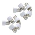 E27 to Gu10 Lamp Light Bulb Base Socket Converter Adaptor 5 Pack