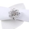 6pack Napkin Rings, for Table Decorations,wedding,dinner,party,silver