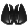 Carbon Fibre Rear View Mirror Trim Cover Car Styling Accessories 2pcs