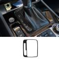For-touareg 2011-2018 Real Carbon Fiber Console Gear Shift Frame