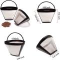 2 Pcs Reusable Cone Coffee Maker Filters for Ninja Coffee Bar Brewer
