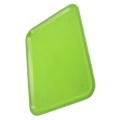 10 Inch Long Rectangle Shape Serving Tray Made Of Plastic Green