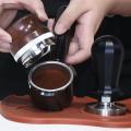 58mm Espresso Coffee Distributor Leveler Tool Adjustable Height A