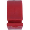 Folding Wrench Buckle Button Hook Finger Release Lever (red)