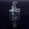 50ml Engine Machine Lubricator Oil Drip Feed Oiler Clear+silver