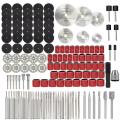 147pc Rotary Tool Accessories with Metal Cutting Saw Blade