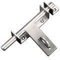 Stainless Steel Heavy-duty Left and Right Sliding Bolt Door Lock