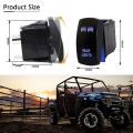 Rocker Switch 2usb Power Charger Switch for Atv Can-am Boat Suv