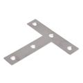 5pcs Angle Plate Corner Brace Flat T Shape Repair Bracket 80mm X 80mm