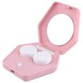 Mini Ultrasonic Cleaner Glasses Contact Lens Cleaning Machine Pink