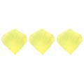 100pcs Cloth Rose Petals Wedding Party Decorations Flowers (yellow)