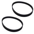 Black Rubber Driving Belt Round Belt Line Ring Electric Bike Scooter