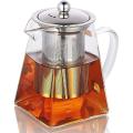 Teapot with Removable Infuser & Handle, for Loose Tea, Teapot 750ml