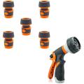 Garden Hose Nozzle Leak Free High Pressure Heavy Duty 8 Pattern