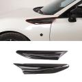Side Air Outlet Fender Trim for Subaru Brz 2012-2020,abs Carbon Fiber