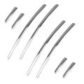 8pcs Stainless Steel Chrome Door Handle Stripe Cover Trim for Ford