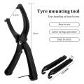 Bike Hand Tire Lever Bead Tool with 4 Bike Tire Levers,with Handle