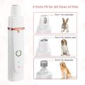 4 In 1 Electric Dog Nail Clippers for Pet Nail Grinders Usb Pet Nail