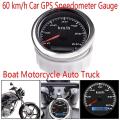 60 Km/h Car Gps Speedometer Gauge with Gps Antenna for Boat Auto