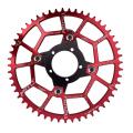 Motsuv Chain Ring Adapter+chain Wheel 52t for Bafang Bbs01 Part Red