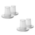 4pcs Hepa Filter for Xiaomi Wireless Mite Eliminator Mjcmy01dy Parts