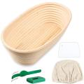 Bread Proofing Basket, for Sourdough Bread, Baking(9.6x6x3 Inches)