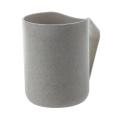 Break-resistant Coffee/tea Mug Cup Wheat Straw+food Pp Plastic Beige