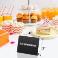 20pcs 4x3 Inches Mini Chalkboard for Party Tabletop Chalkboard Signs
