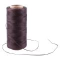 260m 150d 1mm Leather Wax Thread Hand Needle Cord Dark Brown