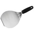 Round Blade Stainless Steel Pizza Shovel Kitchen Plastic Handle